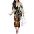 Kentucky Horse Racing Off The Shoulder Long Sleeve Dress The Run for the Roses - Wonder Print Shop