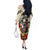 Kentucky Horse Racing Off The Shoulder Long Sleeve Dress The Run for the Roses - Wonder Print Shop