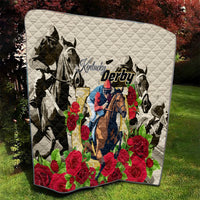 Kentucky Horse Racing Quilt The Run for the Roses - Wonder Print Shop