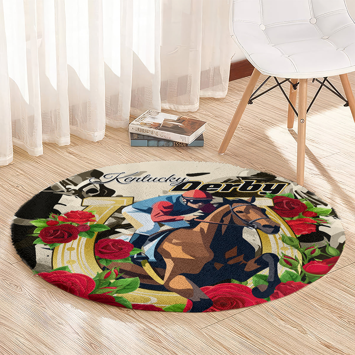 Kentucky Derby Round Carpet The Run for the Roses
