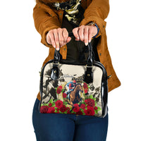 Kentucky Derby Shoulder Handbag The Run for the Roses