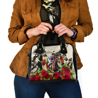 Kentucky Derby Shoulder Handbag The Run for the Roses