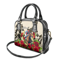 Kentucky Derby Shoulder Handbag The Run for the Roses