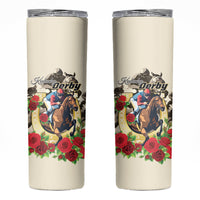 Kentucky Horse Racing Skinny Tumbler The Run for the Roses - Wonder Print Shop