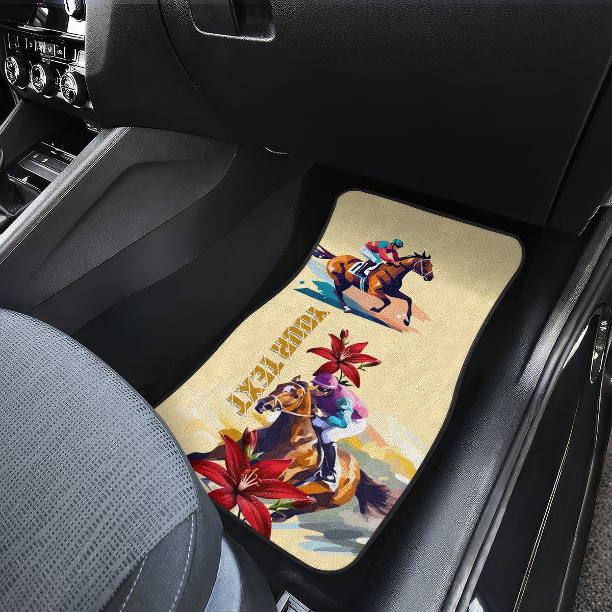 Kentucky Car Mats Horse Racing Lily Stargazer - Wonder Print Shop
