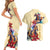 Kentucky Couples Matching Short Sleeve Bodycon Dress and Hawaiian Shirt Horse Racing Lily Stargazer - Wonder Print Shop