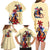 Kentucky Family Matching Long Sleeve Bodycon Dress and Hawaiian Shirt Horse Racing Lily Stargazer - Wonder Print Shop