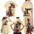 Kentucky Family Matching Off Shoulder Maxi Dress and Hawaiian Shirt Horse Racing Lily Stargazer - Wonder Print Shop