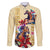 Kentucky Family Matching Off Shoulder Short Dress and Hawaiian Shirt Horse Racing Lily Stargazer - Wonder Print Shop