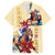 Kentucky Family Matching Short Sleeve Bodycon Dress and Hawaiian Shirt Horse Racing Lily Stargazer - Wonder Print Shop