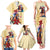 Kentucky Family Matching Tank Maxi Dress and Hawaiian Shirt Horse Racing Lily Stargazer - Wonder Print Shop