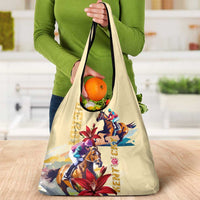 Kentucky Horse Racing Grocery Bag Lily Stargazer