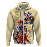 Kentucky Hoodie Horse Racing Lily Stargazer - Wonder Print Shop