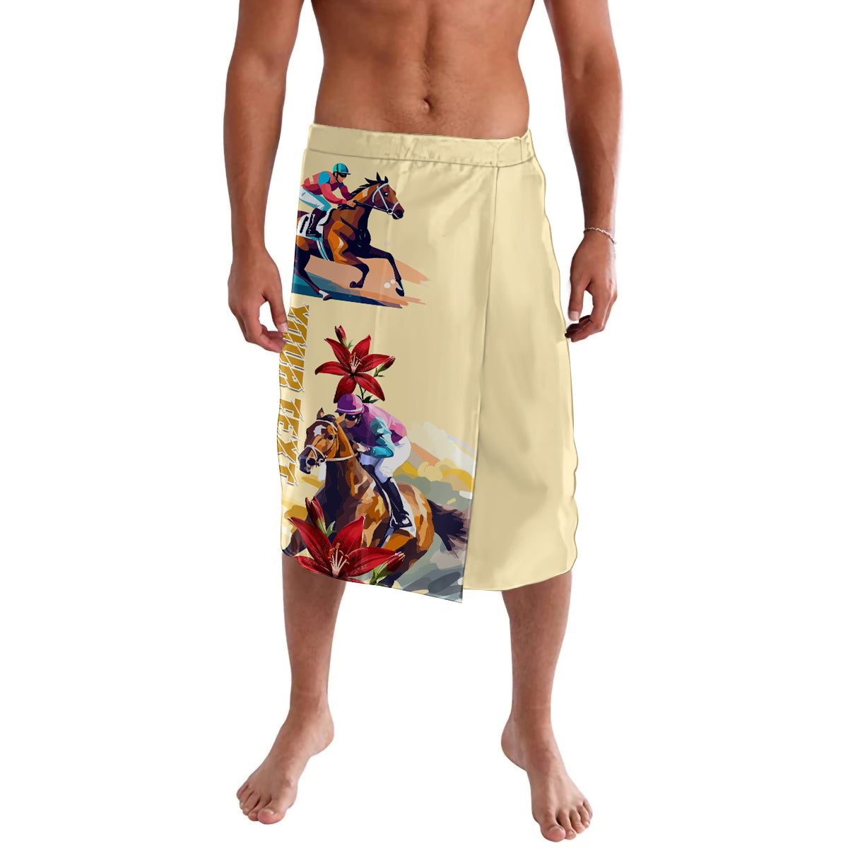 Kentucky Lavalava Horse Racing Lily Stargazer - Wonder Print Shop