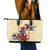 Kentucky Leather Tote Bag Horse Racing Lily Stargazer - Wonder Print Shop
