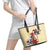 Kentucky Leather Tote Bag Horse Racing Lily Stargazer - Wonder Print Shop