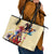 Kentucky Leather Tote Bag Horse Racing Lily Stargazer - Wonder Print Shop