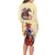 Kentucky Long Sleeve Bodycon Dress Horse Racing Lily Stargazer - Wonder Print Shop