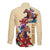Kentucky Long Sleeve Button Shirt Horse Racing Lily Stargazer - Wonder Print Shop