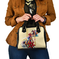 Kentucky Derby Shoulder Handbag Horse Racing Lily Stargazer