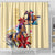 Kentucky Derby Shower Curtain Horse Racing Lily Stargazer