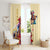 Kentucky Window Curtain Horse Racing Lily Stargazer - Wonder Print Shop