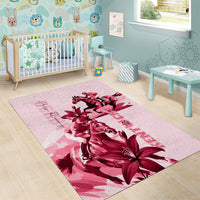 Kentucky Area Rug Horse Racing Lily Stargazer Pink Version - Wonder Print Shop