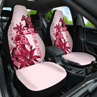 Kentucky Car Seat Cover Horse Racing Lily Stargazer Pink Version - Wonder Print Shop
