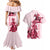Kentucky Couples Matching Mermaid Dress and Hawaiian Shirt Horse Racing Lily Stargazer Pink Version - Wonder Print Shop