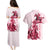 Kentucky Couples Matching Puletasi and Hawaiian Shirt Horse Racing Lily Stargazer Pink Version - Wonder Print Shop