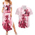 Kentucky Couples Matching Summer Maxi Dress and Hawaiian Shirt Horse Racing Lily Stargazer Pink Version - Wonder Print Shop