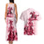 Kentucky Couples Matching Tank Maxi Dress and Hawaiian Shirt Horse Racing Lily Stargazer Pink Version - Wonder Print Shop