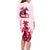 Kentucky Family Matching Long Sleeve Bodycon Dress and Hawaiian Shirt Horse Racing Lily Stargazer Pink Version - Wonder Print Shop
