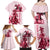 Kentucky Family Matching Off Shoulder Maxi Dress and Hawaiian Shirt Horse Racing Lily Stargazer Pink Version - Wonder Print Shop