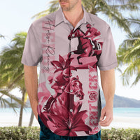 Kentucky Hawaiian Shirt Horse Racing Lily Stargazer Pink Version - Wonder Print Shop