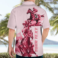 Kentucky Hawaiian Shirt Horse Racing Lily Stargazer Pink Version - Wonder Print Shop