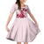 Kentucky Kid Short Sleeve Dress Horse Racing Lily Stargazer Pink Version - Wonder Print Shop