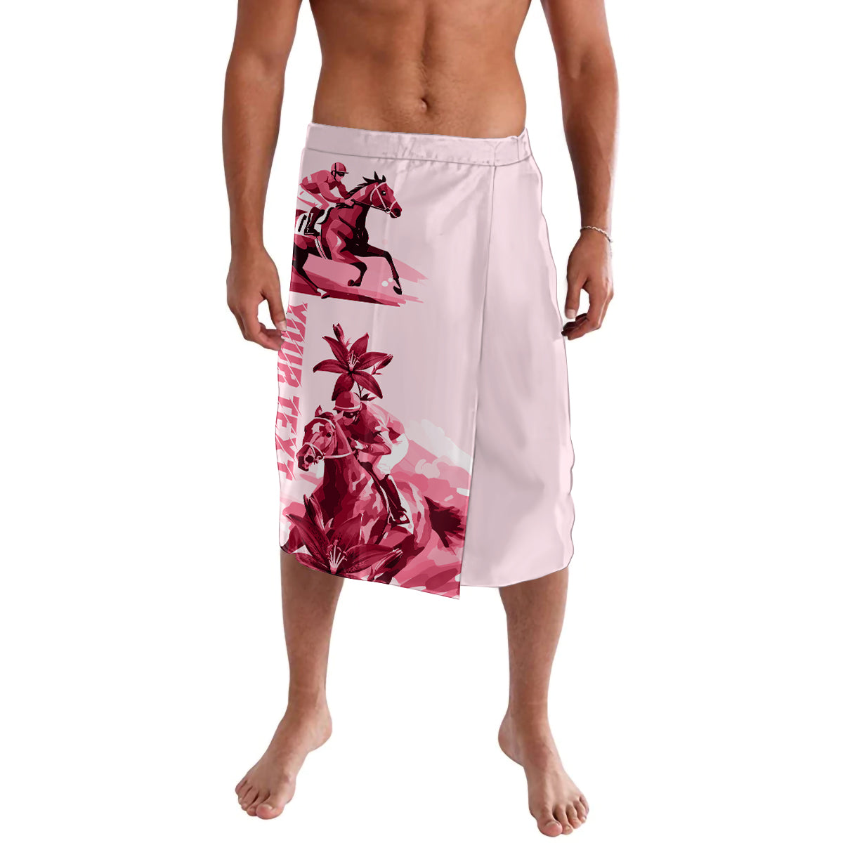 Kentucky Lavalava Horse Racing Lily Stargazer Pink Version - Wonder Print Shop