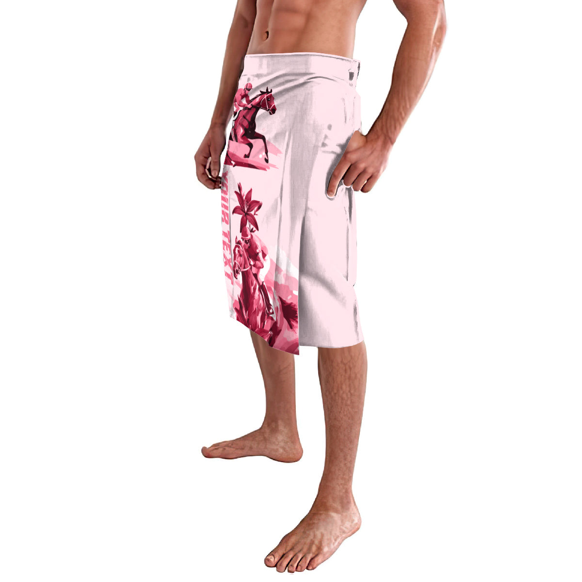 Kentucky Lavalava Horse Racing Lily Stargazer Pink Version - Wonder Print Shop
