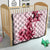 Kentucky Quilt Horse Racing Lily Stargazer Pink Version - Wonder Print Shop