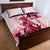 Kentucky Quilt Bed Set Horse Racing Lily Stargazer Pink Version - Wonder Print Shop