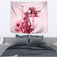 Kentucky Tapestry Horse Racing Lily Stargazer Pink Version - Wonder Print Shop