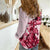Kentucky Women Casual Shirt Horse Racing Lily Stargazer Pink Version - Wonder Print Shop