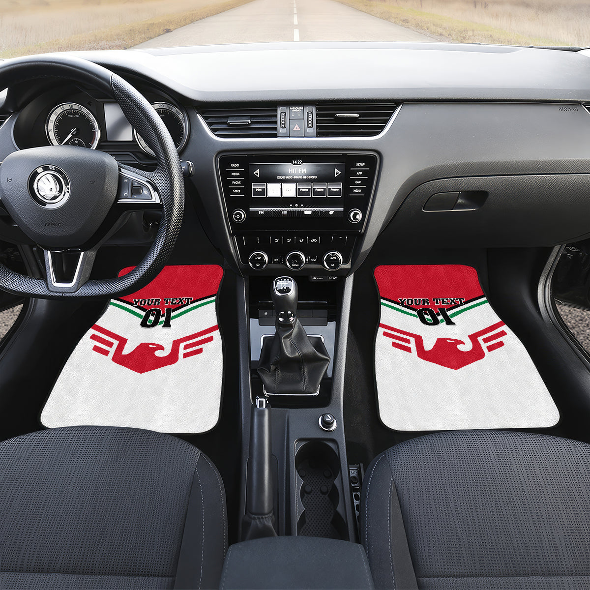 Jordan Football Car Mats The Chivalrous Go Champion - Wonder Print Shop