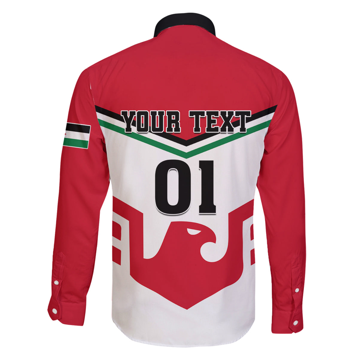 Jordan Football Family Matching Long Sleeve Bodycon Dress and Hawaiian Shirt The Chivalrous Go Champion - Wonder Print Shop