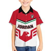 Jordan Football Family Matching Long Sleeve Bodycon Dress and Hawaiian Shirt The Chivalrous Go Champion - Wonder Print Shop