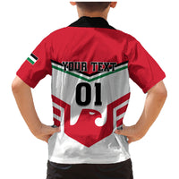 Jordan Football Family Matching Mermaid Dress and Hawaiian Shirt The Chivalrous Go Champion - Wonder Print Shop