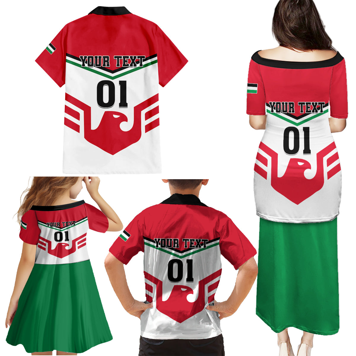 Jordan Football Family Matching Puletasi and Hawaiian Shirt The Chivalrous Go Champion - Wonder Print Shop