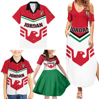 Jordan Football Family Matching Summer Maxi Dress and Hawaiian Shirt The Chivalrous Go Champion - Wonder Print Shop