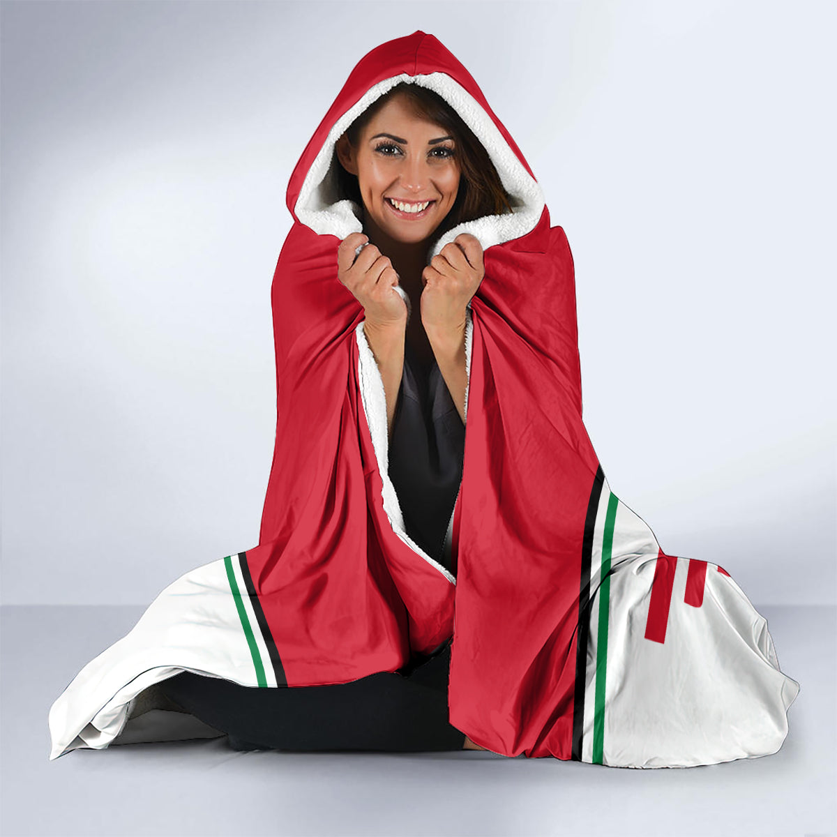 Jordan Football Hooded Blanket The Chivalrous Go Champion
